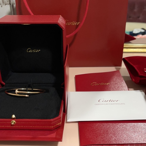 -SOLD-  Small Juste un Clou with diamonds - Picture 5 of 6